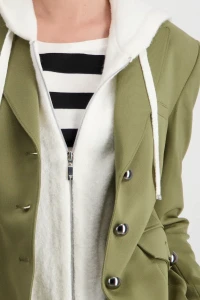 Lapel collar blazer