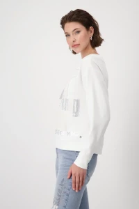 Sweatshirt with script