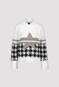 Houndstooth jumper 