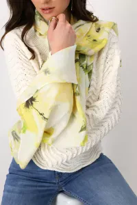 Light floral scarf