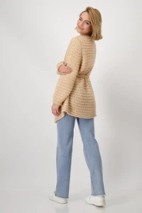 Loose knitted cardigan