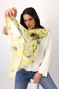 Light floral scarf