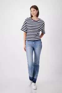 Striped sweatshirt with pocket