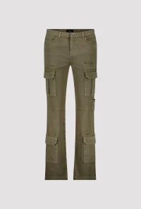 Cargo trousers with patch