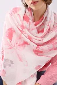 Light floral scarf