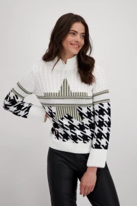 Houndstooth jumper 