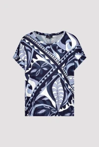 T-shirt with an ornamental pattern