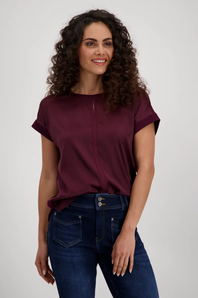 Monari Blusenshirt mit Cut-Out